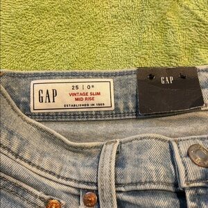 GAP Light Blue Distressed Jeans